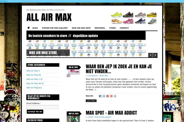 allairmax.nl site used Funki