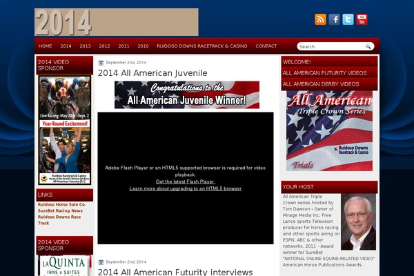 allamerican-ruidoso.com site used Redblue