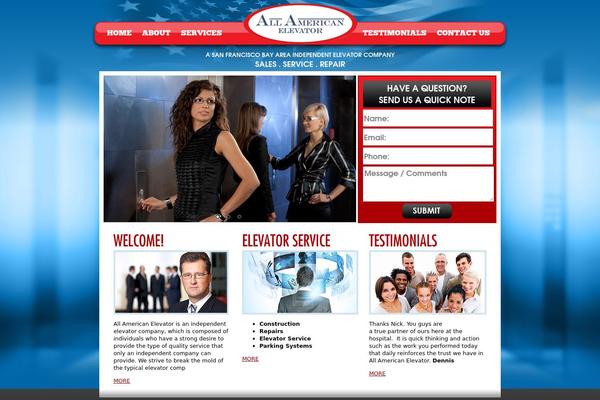 allamericanelevator.com site used Allamerican