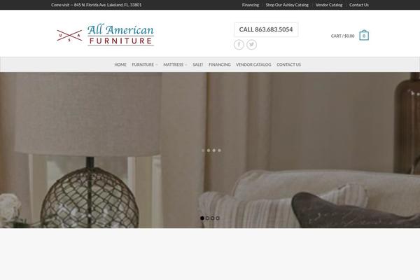 Flatsome theme site design template sample