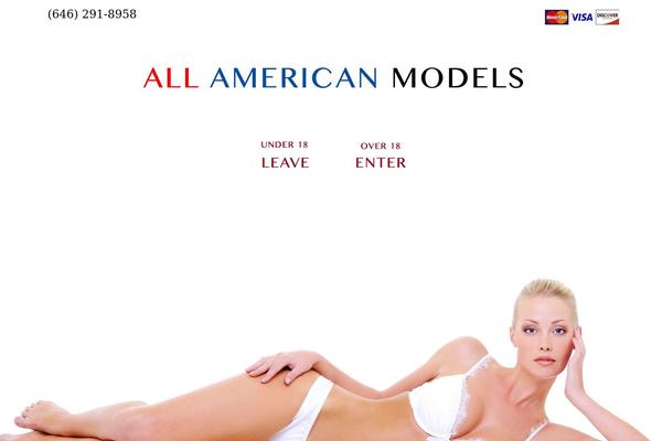 allamericanmodels.com site used Aam