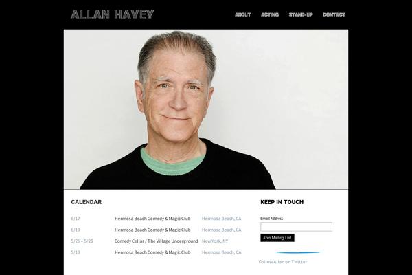 allanhavey.com site used Allanhavey
