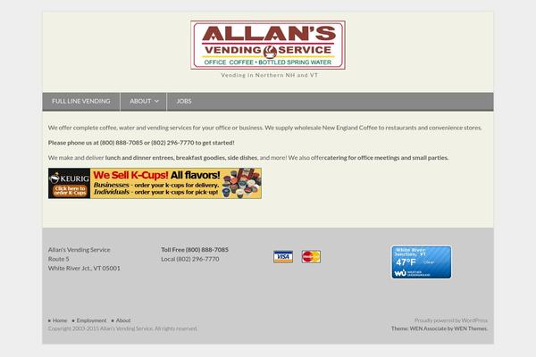 allansvending.com site used WEN Associate