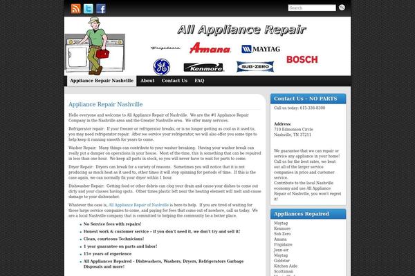 allappliancerepairnashville.com site used Graphene