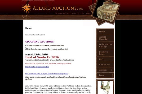 allardauctions.com site used Allard