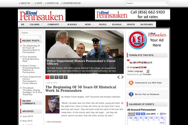 allaroundpennsauken.com site used Thenews-1.1