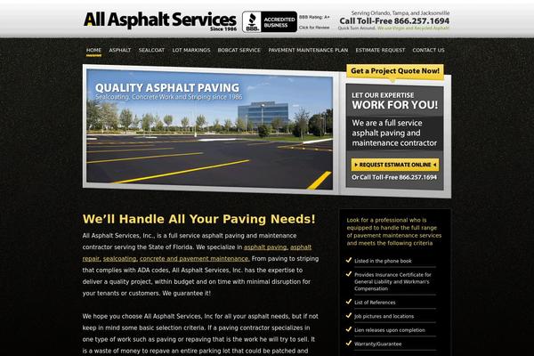 allasphaltservices.com site used Asphalt