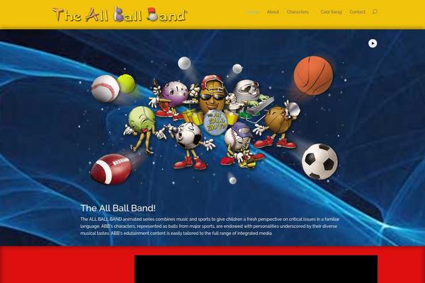 allballband.com site used Divi child
