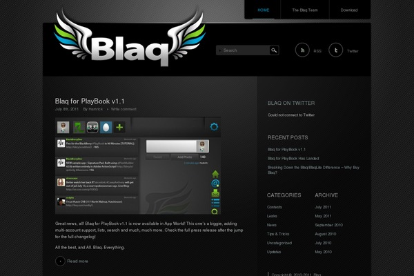 allblaqeverything.com site used Piano Black
