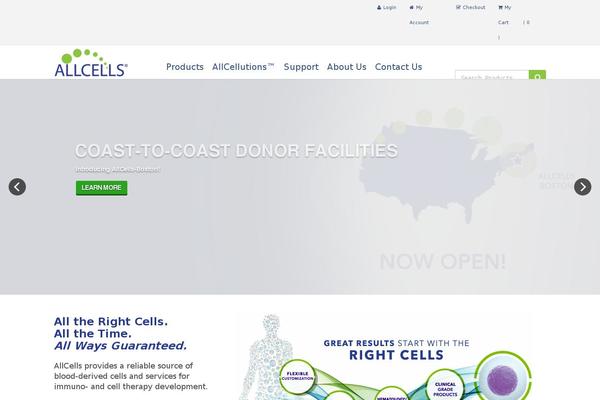 allcells.com site used All