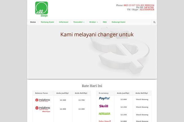 allchanger.com site used Allchangerv2