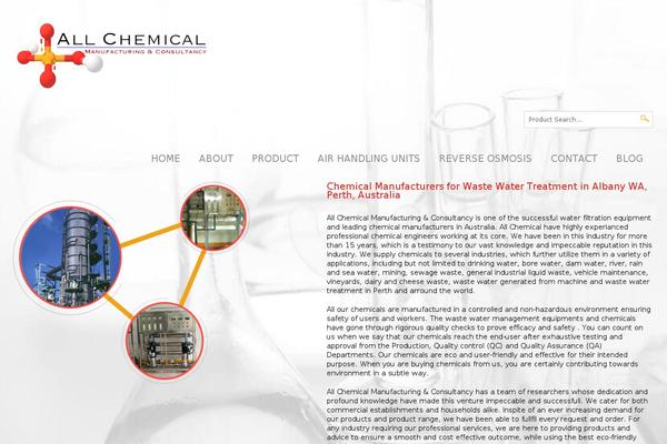 allchemical.com.au site used Allchemical