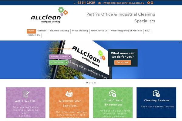 allcleanservices.com.au site used Flawless v 1.17