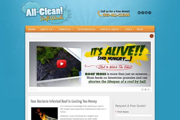 allcleansoftwash.com site used Alyeska