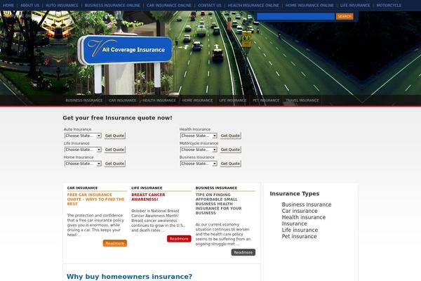 allcoverageinsurance.com site used Vehicle