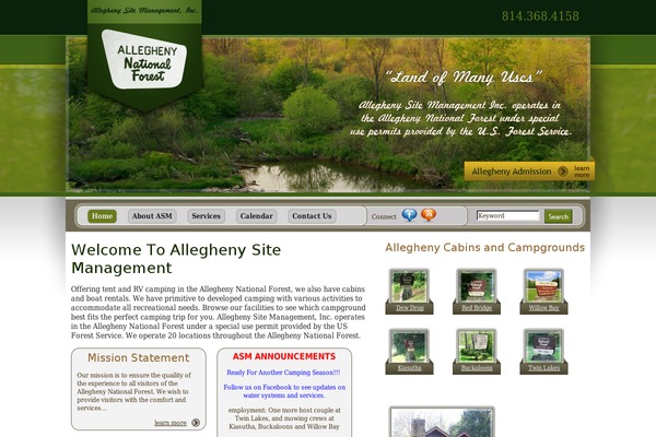 alleghenysite.com site used Allegheny