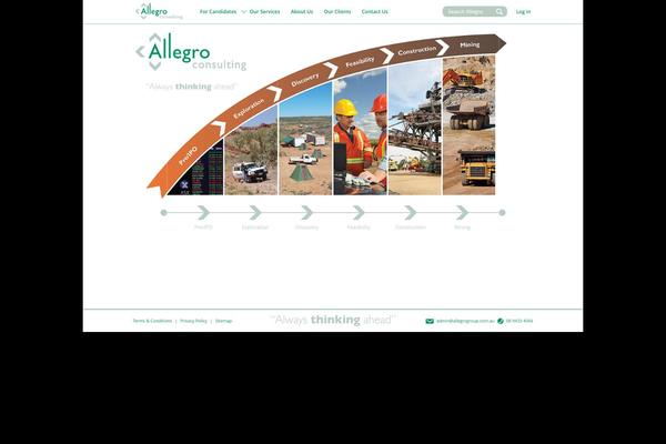 allegroconsulting.com.au site used Allegro