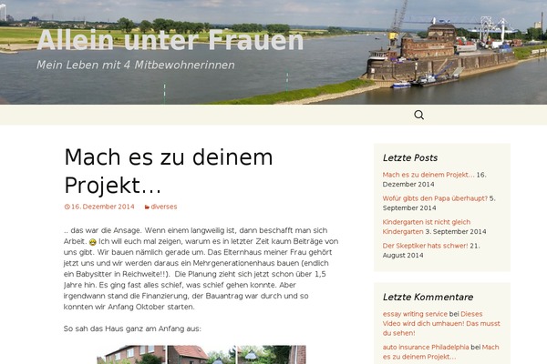 allein-unter-frauen.de site used Twenty Thirteen