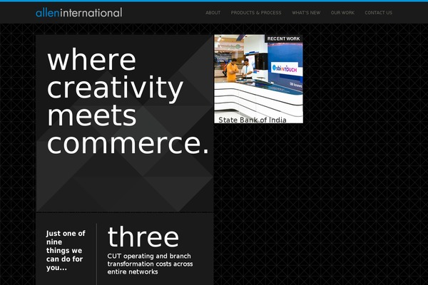 allen-international.com site used Allen-theme