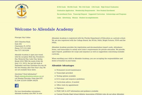 allendaleacademy.com site used m1