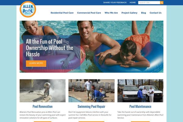allenpoolatlanta.com site used Weboenhance