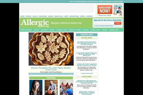 allergicliving.ca site used Allergic-living-2010