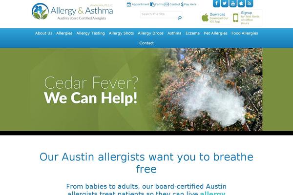 allergistsofaustin.com site used Austinallergy