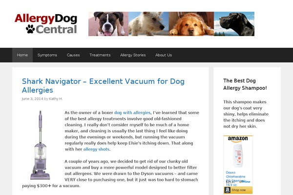 allergydogcentral.com site used Twenty-twenty-three-child