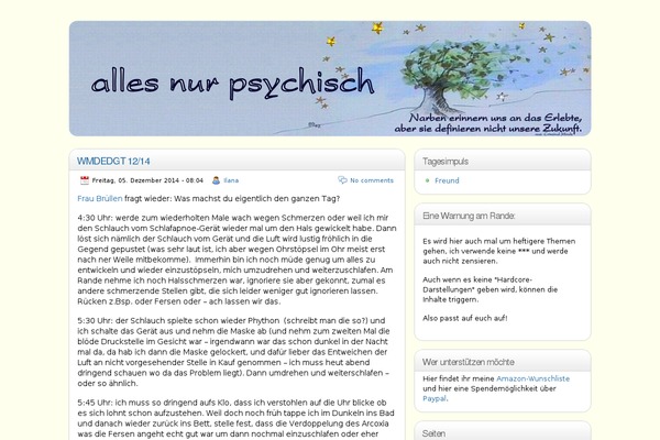 alles-nur-psychisch.com site used illustrative
