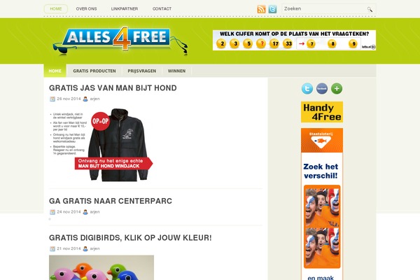 alles4free.nl site used Vertical
