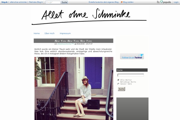 allet-ohne-schminke.de site used Cleeanex