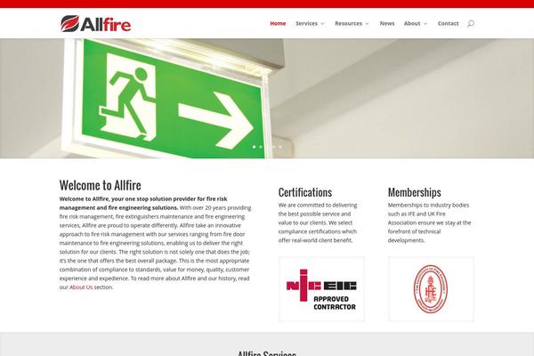 Divi theme site design template sample