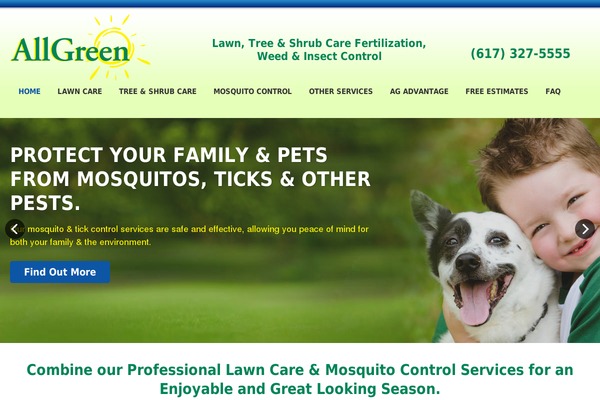 allgreenworld.com site used Allgreen2014