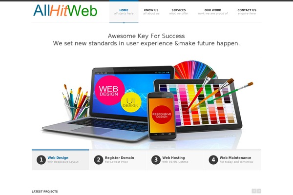 allhitweb.com site used Ahw