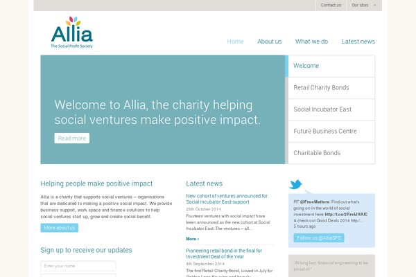 allia.org.uk site used Boo-child