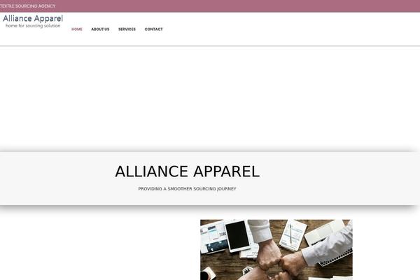 Porto theme site design template sample