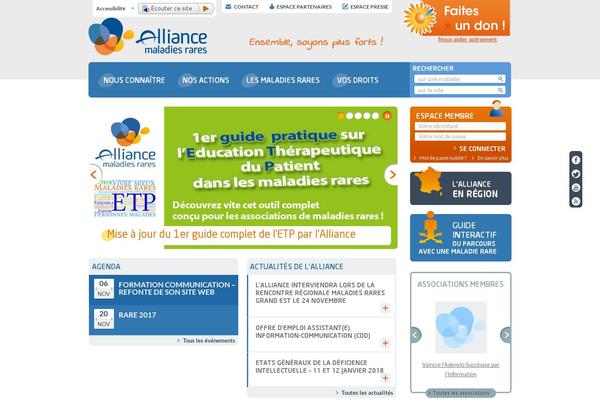 alliance-maladies-rares.org site used Amr