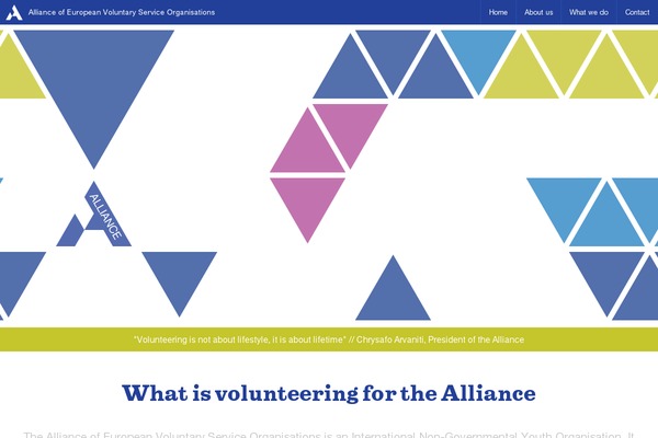 alliance-network.eu site used Alliance
