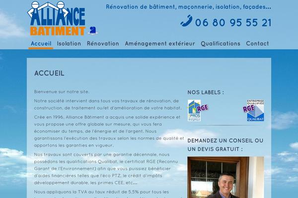 alliancebatiment.fr site used Toutatis