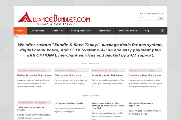 One Page Express theme site design template sample