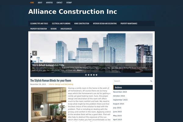 allianceconstructioninc.com site used Diversy