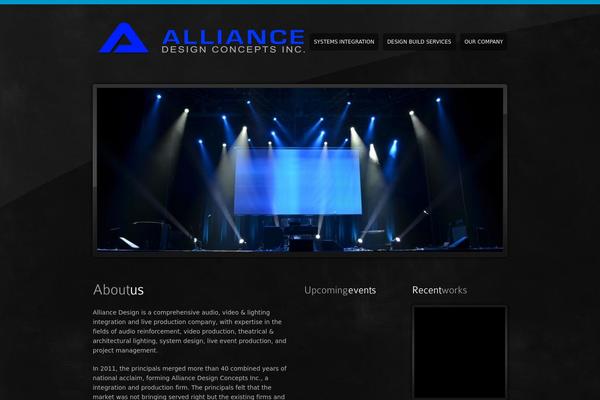 alliancedesign.ca site used Pendulum_1_3_1