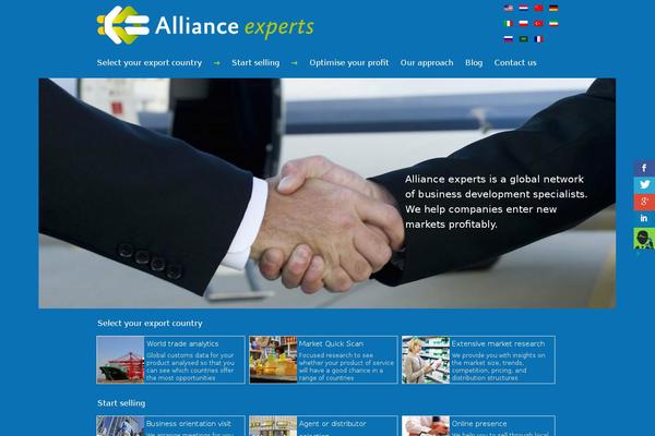 allianceexperts.com site used Alliance-experts