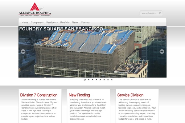 allianceroofingcal.com site used Ar5