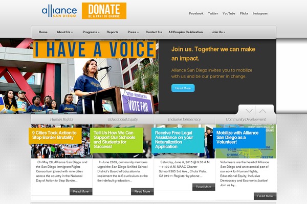 alliancesd.org site used Thesource3.8