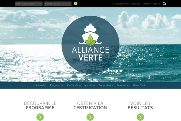 alliance_verte theme websites examples