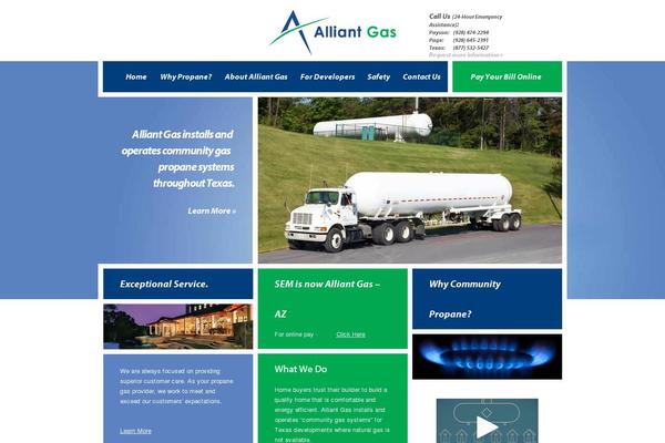 alliantgas.com site used Alliant