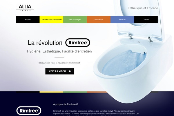 alliarimfree.fr site used Allia