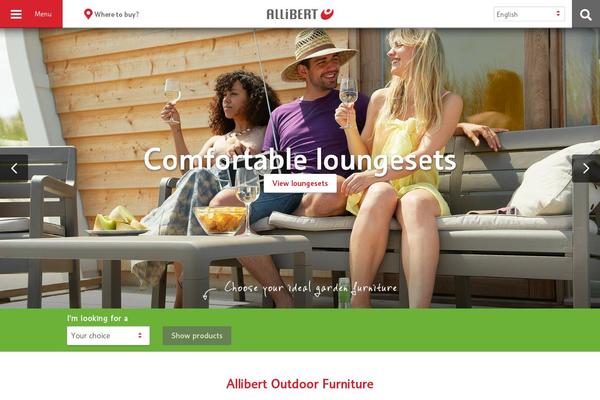 allibert-outdoor.com site used Timber-esites