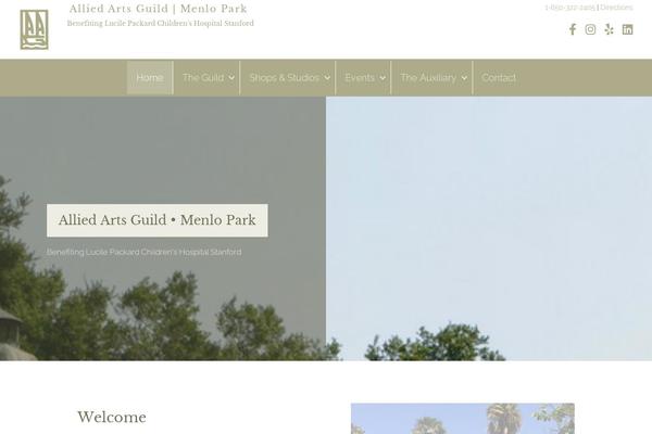 Site using Bbpowerpack plugin